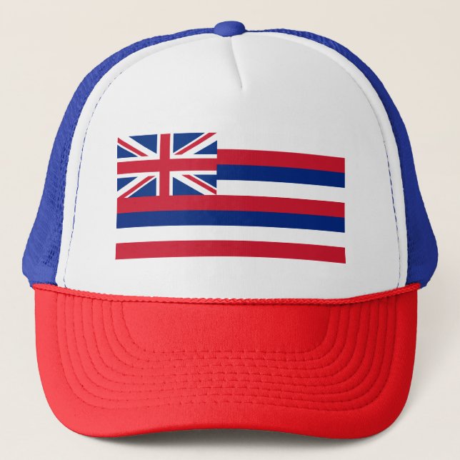 Boné Hawaii, Bandeira do Paraíso do Aloha Havaiano (Frente)