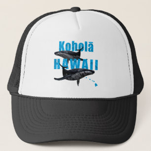 BONÉ HAWAII POLINESIANO TRIBAL HUMPBACKS NAS ILHAS HAWA