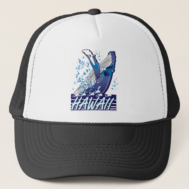 Boné Hawaii-Whale (Frente)