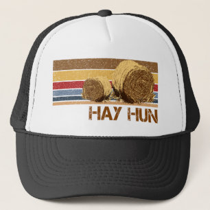 Boné hay hun Hay bale Engraçado Fazenda Vida Campo Hayf