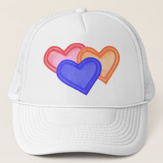 Boné Heart Trio Hat (Frente)