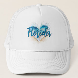 Boné Heart Wave Florida Beach