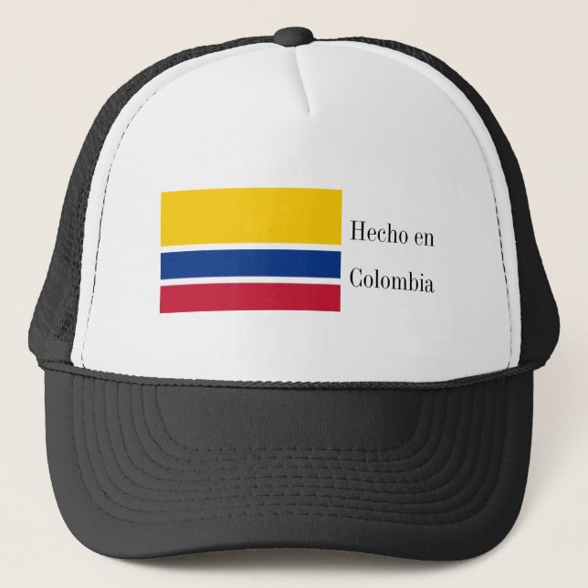 Boné Hecho en Colombia Flag (Frente)