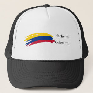 Boné Hecho en Colombia Flag Trucker Hat