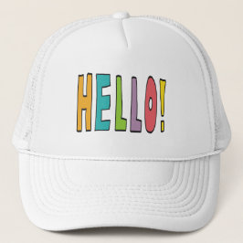Boné Hello!