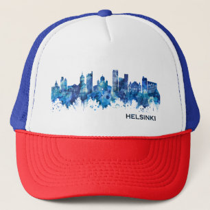 Boné Helsínquia Finlândia Skyline Blue