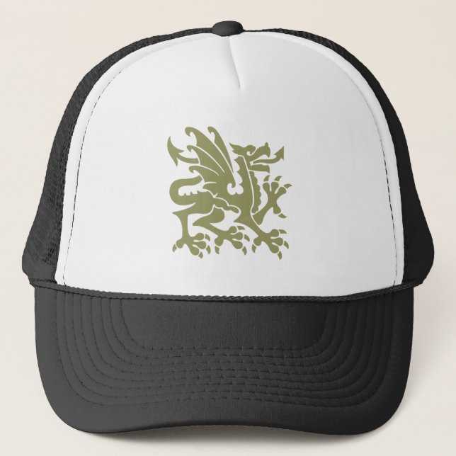 Boné Heraldic Dragon 01 - Khaki (Frente)