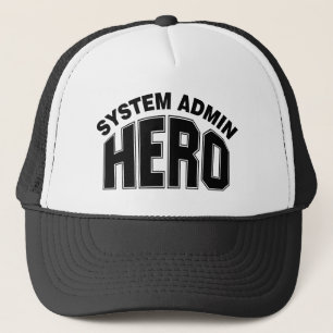Boné Hero de Administração do Sistema