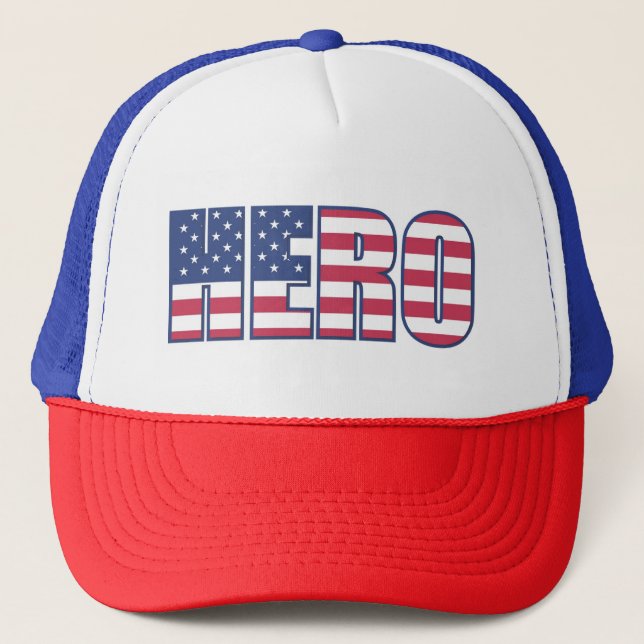 Boné Hero Flag Trucker Hat (Frente)
