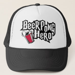 Boné Herói de Pong da cerveja