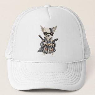 Boné Heróis Chihuahua – DESENHO À MÃO em Aquarela 