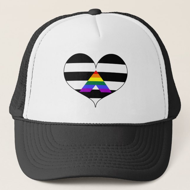 Boné Hetero Ally LGBTI Pride (Frente)