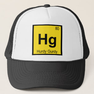 Boné Hg - Música de Ralador de Ruído Química Tabela Per