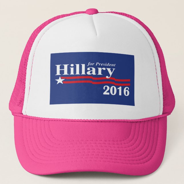 Boné Hillary Clinton para o chapéu do presidente 2016 (Frente)