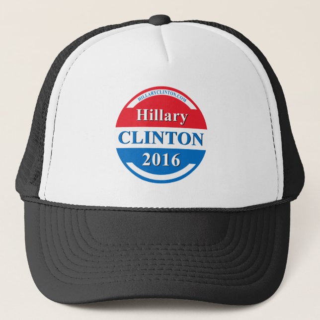 Boné Hillary Clinton para o presidente 2016 (Frente)