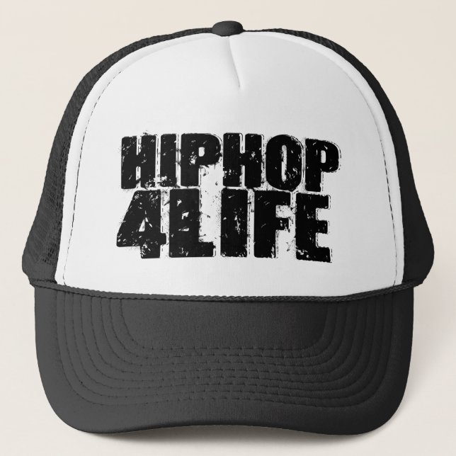 Boné Hip Hop For Life (Frente)