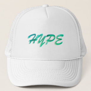 Boné Hipe Verde e Branco