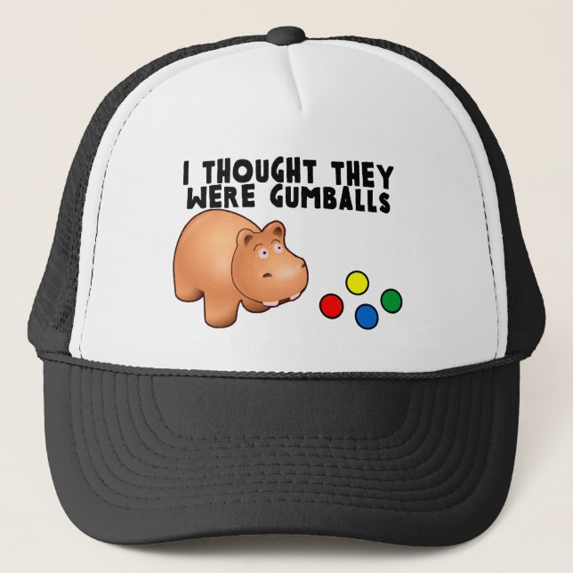 Boné Hipopótamo Gumballs (Frente)