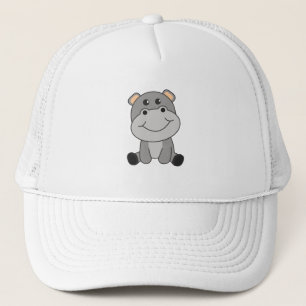 Boné Hippo Hippo - Animais Cuecas Para Crianças