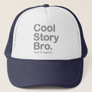 Boné História legal Bro. Chapéu