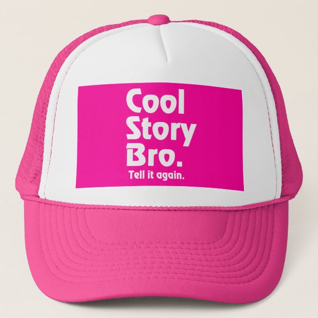 Boné História legal Bro. Diga-lhe again.3 (Frente)