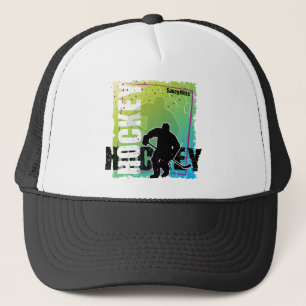 Boné Hockey com abstrato (masculino)