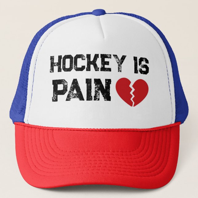 Boné Hockey é PAIN Trucker Hat (Frente)