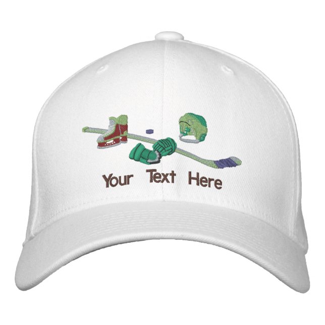 Boné Hockey Gear - Personalizar (Frente)