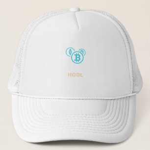 Boné HODL - criptomoeda