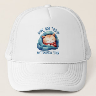Boné Hoje Não, Não Amanhã - Apresentado Humor Gato