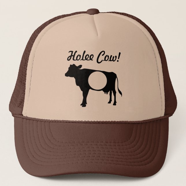 Boné Holee Cow Trucker Hat (Frente)