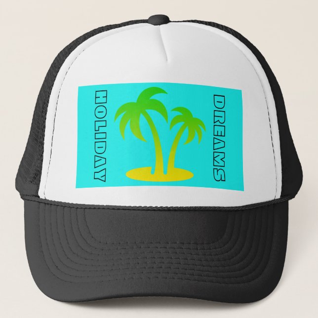 Boné Holiday Dreams Trucker Hat (Frente)