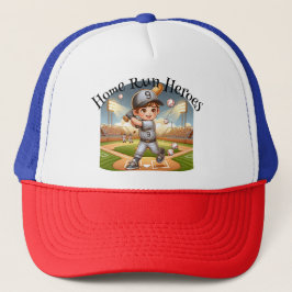 Boné Home Run Heroys Kids Baseball Hat