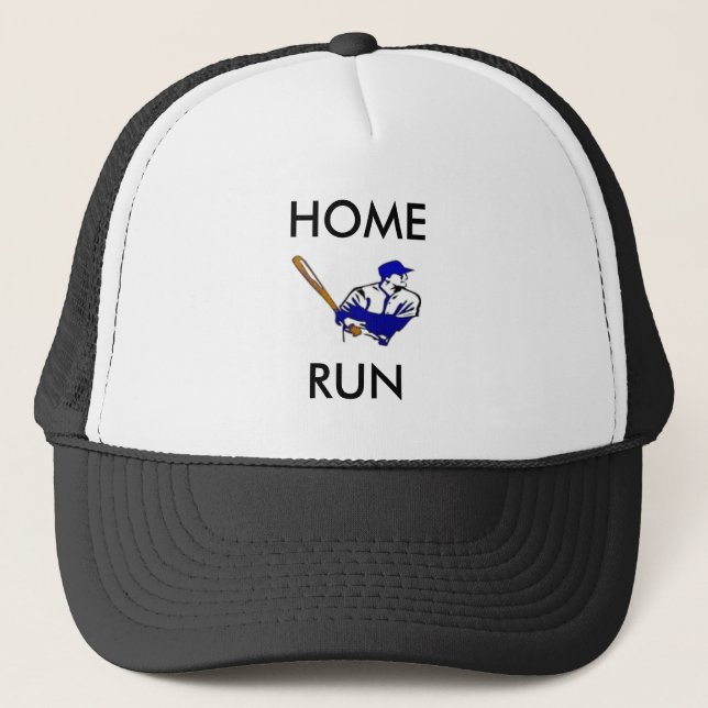 Boné Home Run Trucker Hat Para Venda. (Frente)