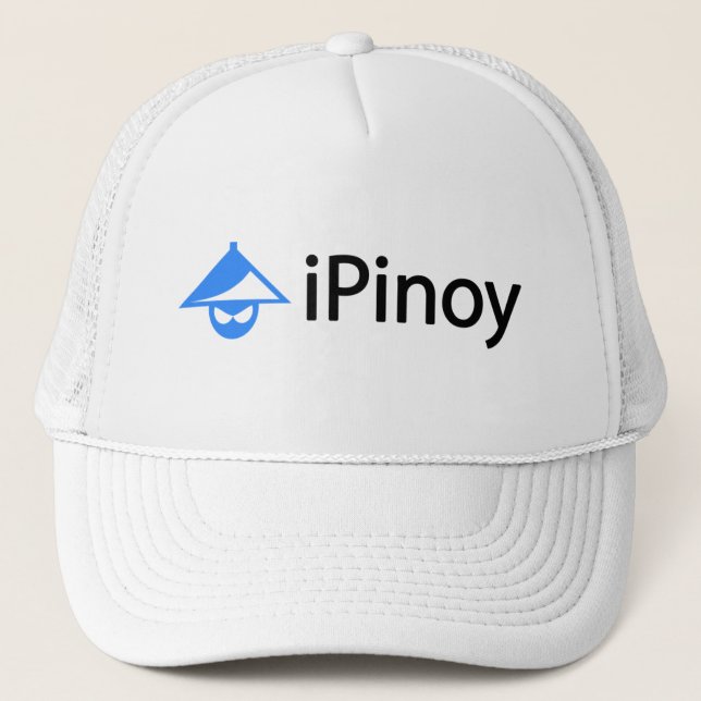 Boné homem iPinoy de Salakot (boné) (Frente)