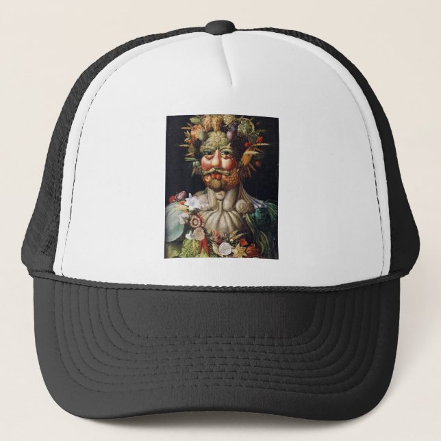 Boné Homem vegetal de Giuseppe Arcimboldo (Vertumnus) (Frente)