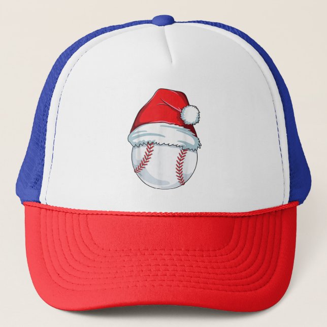 Boné Homens da Bola Santa Hat de Baseball (Frente)