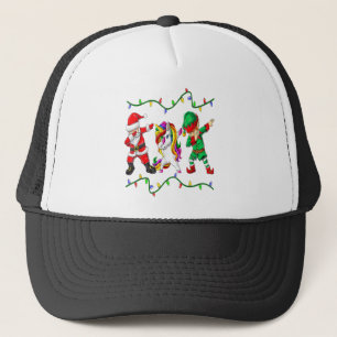 Boné Homens de Crianças de Natal do Elf Unicorn, Papais