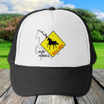 Boné Homens Reais Cavalos de Corrida e Festa de Cavalo<br><div class="desc">Baseball Hat / Boné de caminhoneiros: Homens de verdade cavalgam cavalos e cavalos selvagens negros correndo - personalizando facilmente o texto</div>