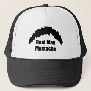 Boné Homens Reais Engraçados Cookie Duster Mustache