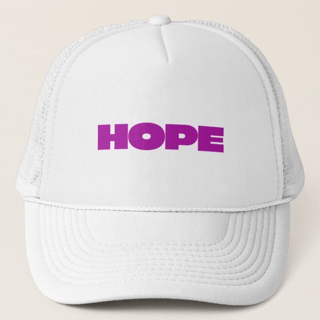 Boné Hope - White Trucker Hat (Frente)