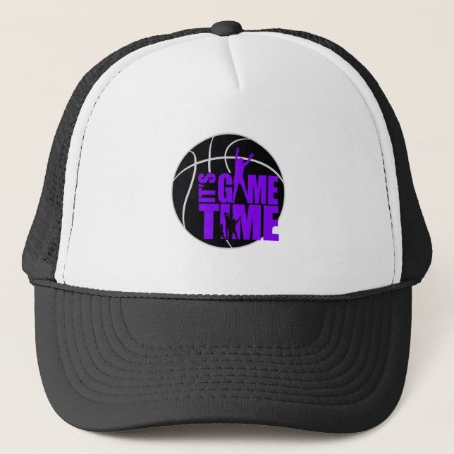 Boné Hora do Jogo - Roxo (Frente)