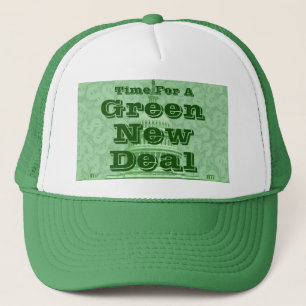 Boné Hora para um novo contrato verde