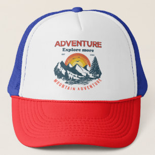 Boné Horizonte de Aventura: Expedição Retro à Montanha