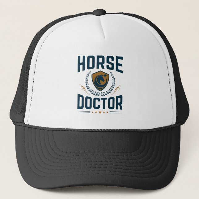 Boné Hormonas Médico Veterinário Equino (Frente)