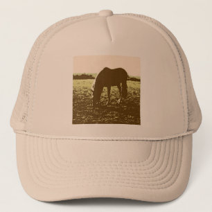 Boné Horse Grazing Pop Art