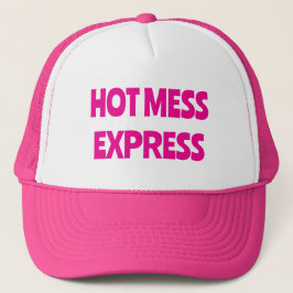 Boné Hot Mess Trucker Hat