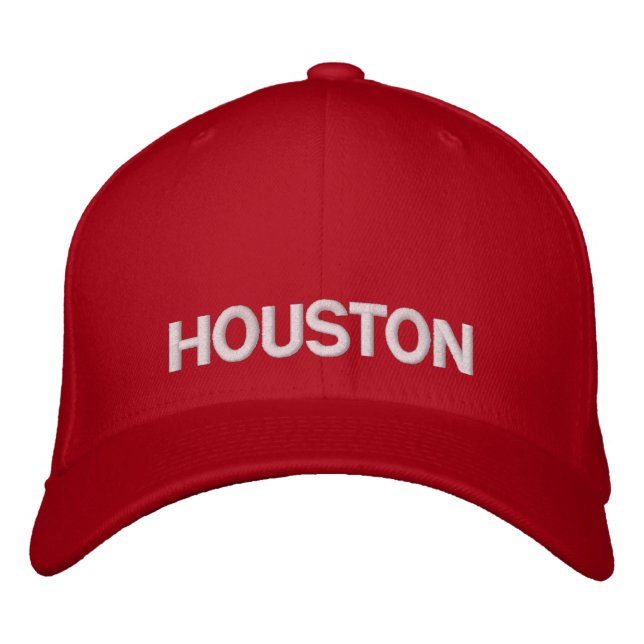 Boné Houston Texas Embroiderou Hat (Frente)