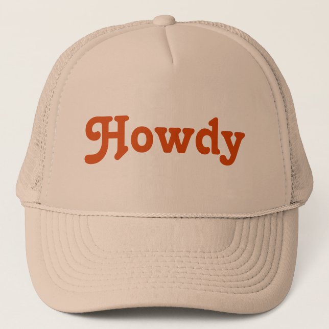 Boné Howdy Hat (Frente)