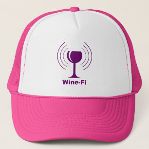 Boné Humor de Vinho-Fi
